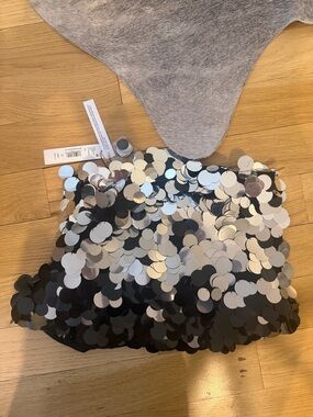 Alice & Olivia Rubi Paillette Micro Skirt, Size 2 moving sale, has to go by 4/30